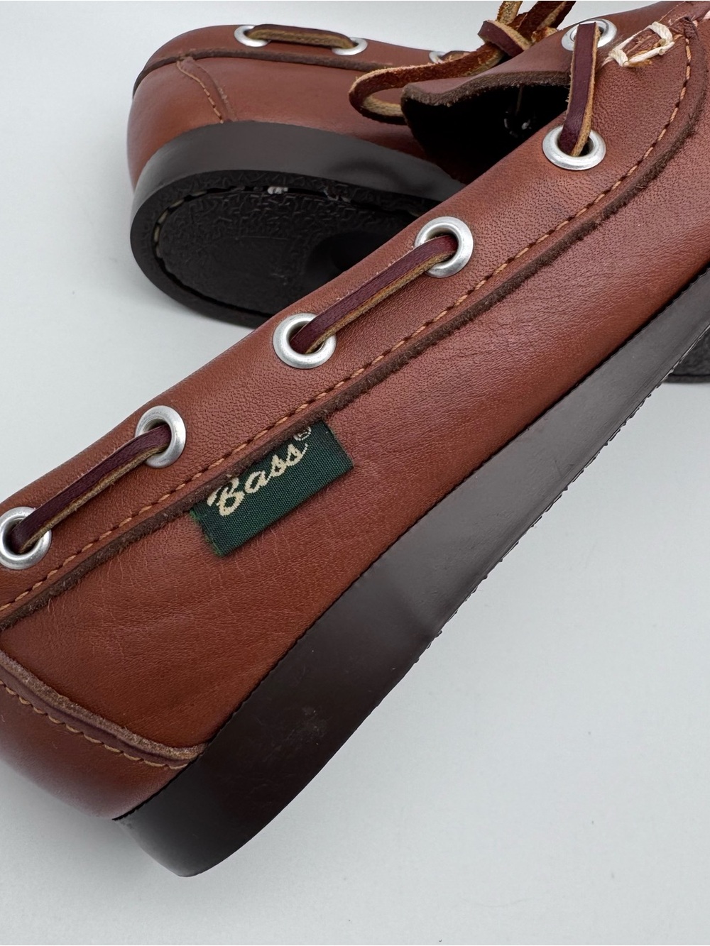 G.H. Bass Brown Leather Comfort Loafers Women 6.5 M Slip On Shoes - Picture 11 of 11